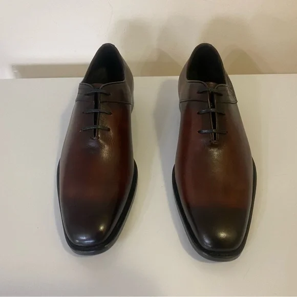 BERLUTI scrito Alexandro men brown shoes Sz 9.5 - Picture 4 of 14